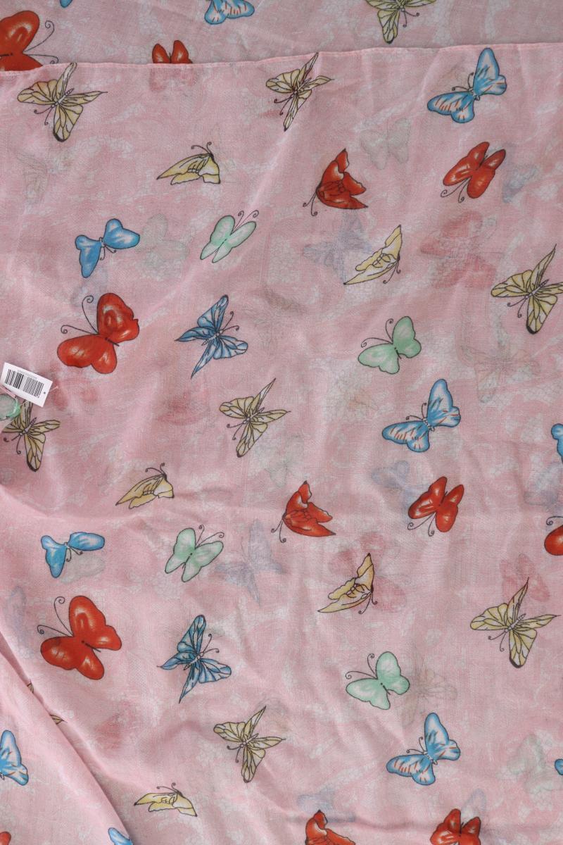 Tuch mit Schmetterlingmuster rosa