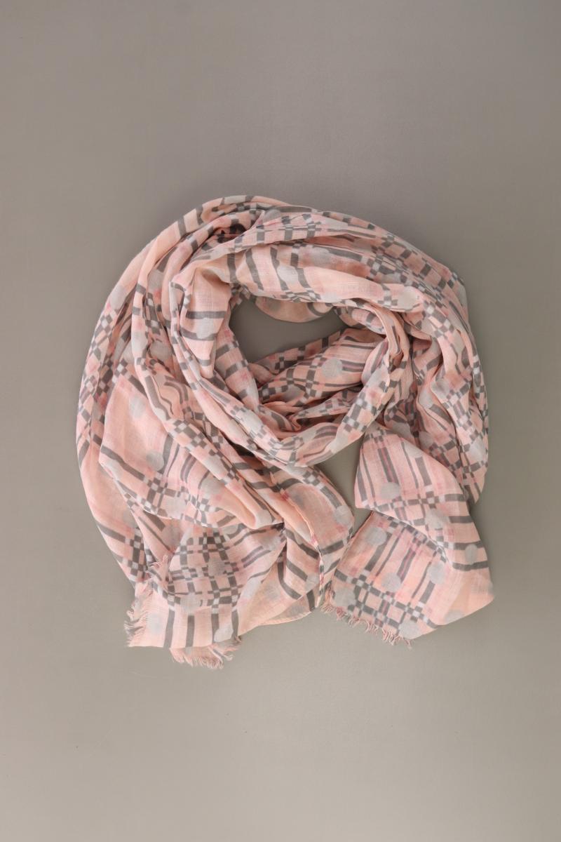 Tuch geometrisches Muster rosa