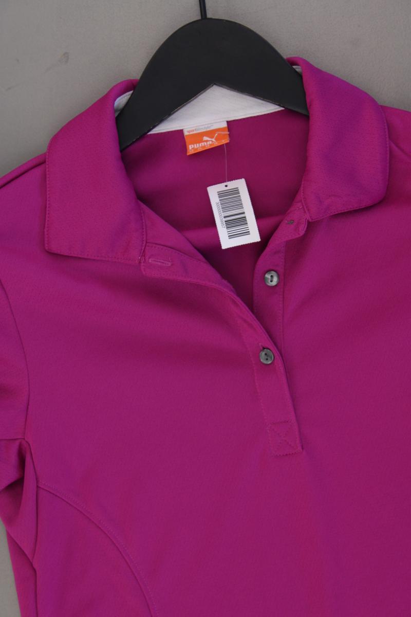 Puma Sportshirt Gr. 34 Kurzarm lila aus Polyester