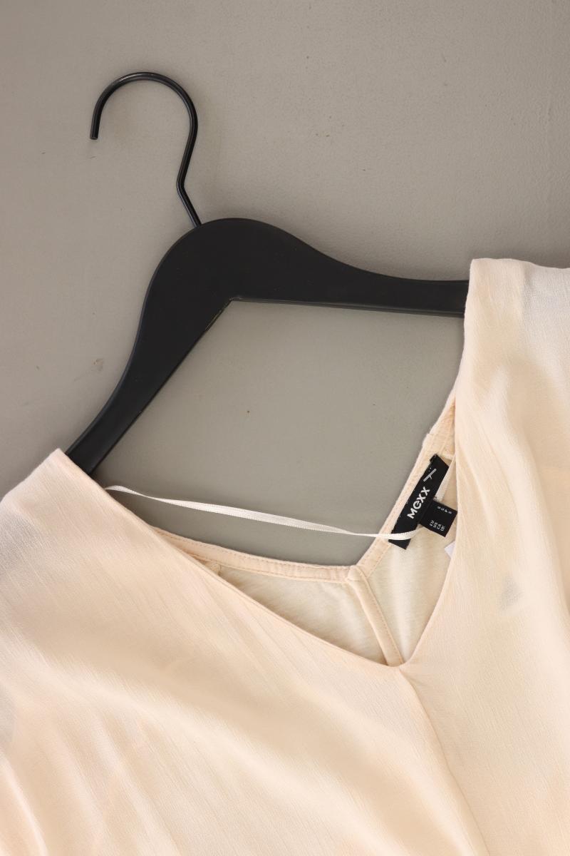 Mexx Ärmellose Bluse Gr. S creme aus Baumwolle