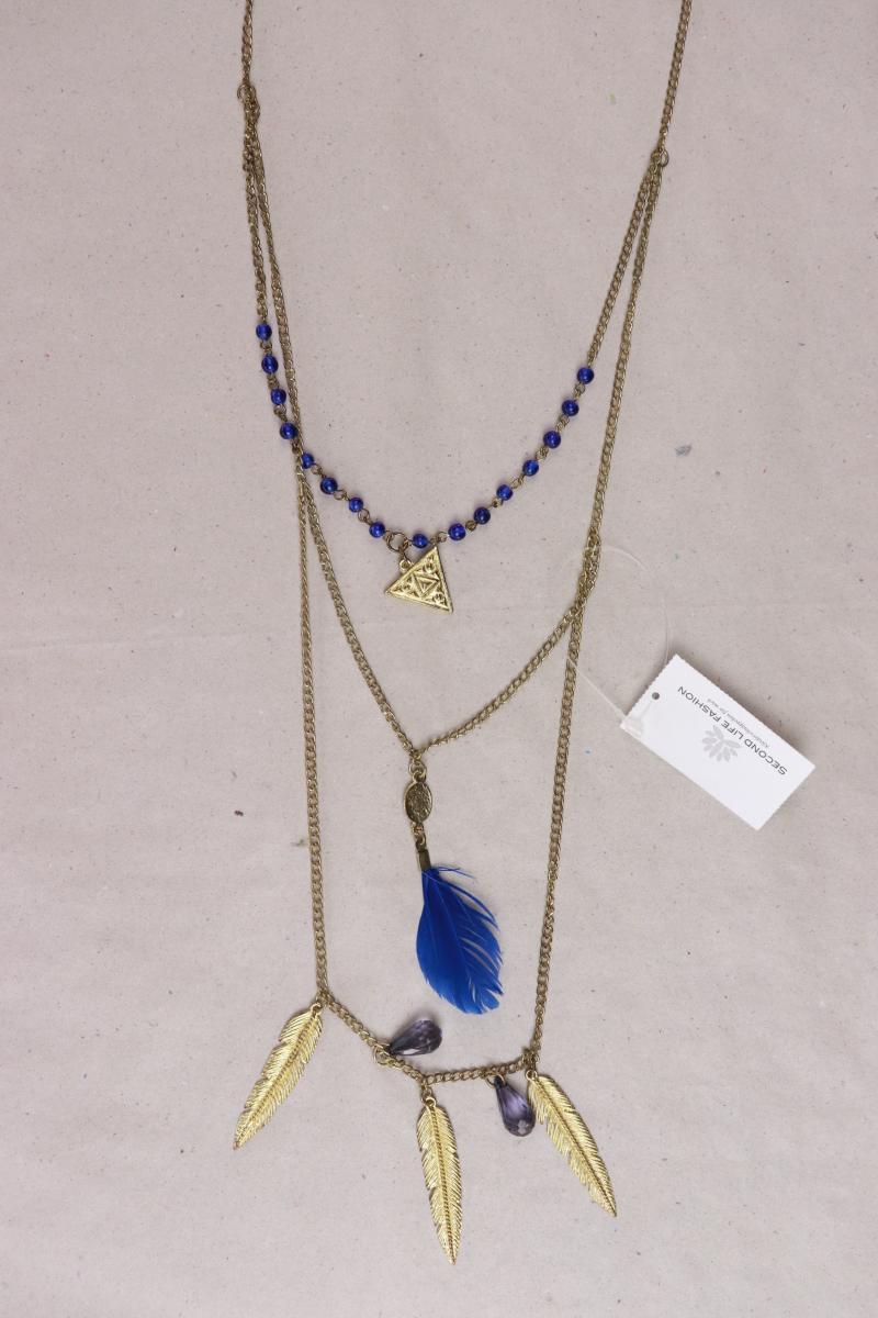 Halskette mehrfarbig