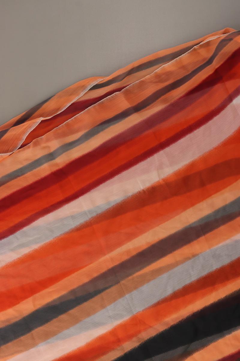 Tuch gestreift orange