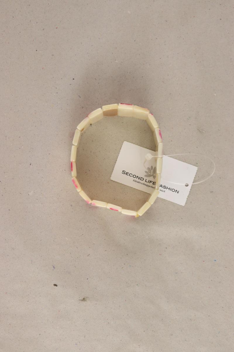 Armband mit Blumenmuster mehrfarbig