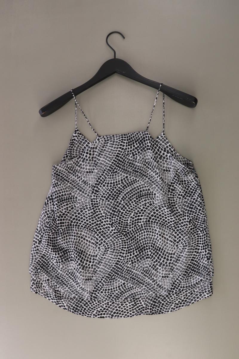 H&M Spaghetti-Top Gr. 38 grau aus Polyester