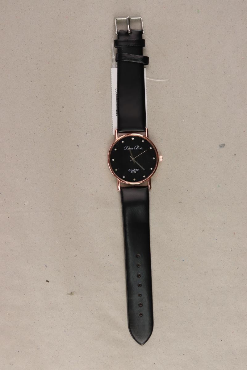 Armbanduhr neuwertig schwarz