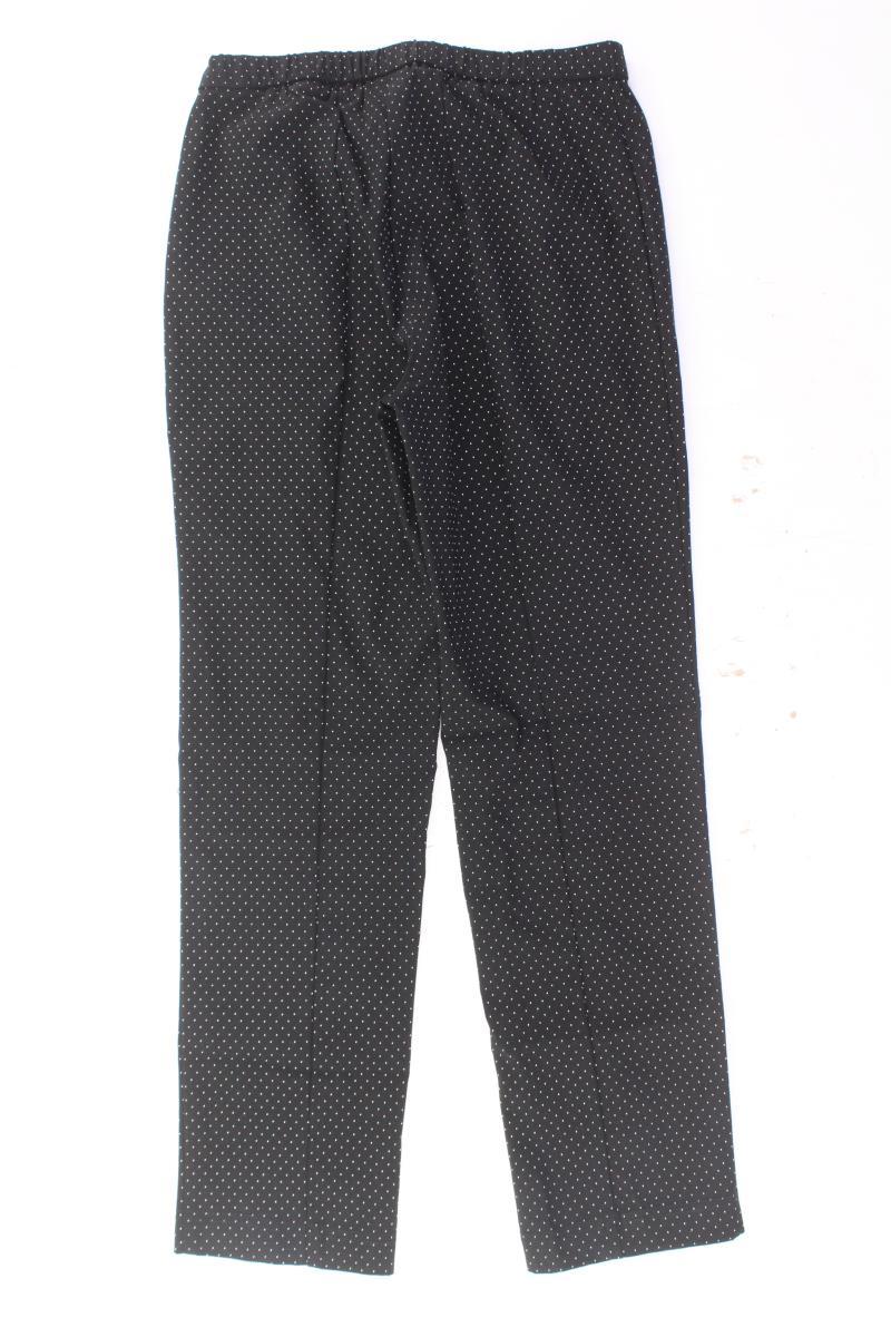 atelier GOLDNER Hose Gr. 36 gepunktet schwarz aus Viskose