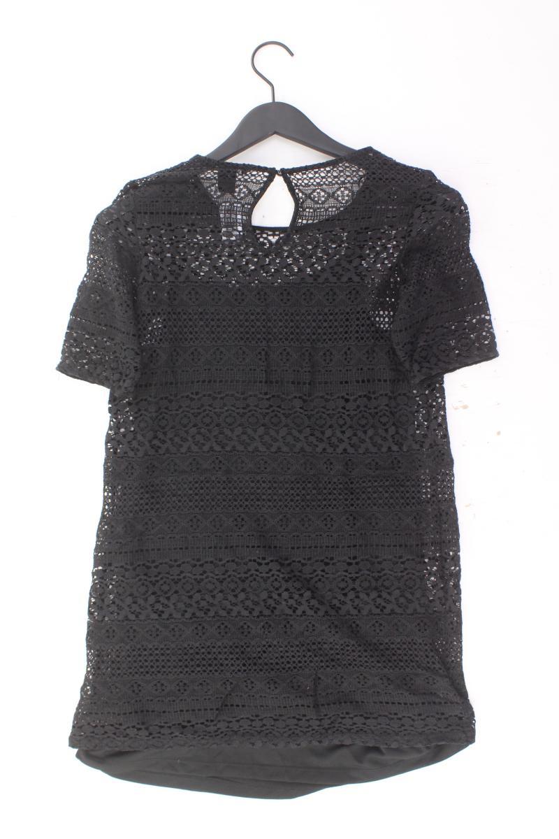 H&M Spitzenkleid Gr. S Kurzarm schwarz