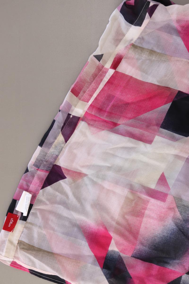 s.Oliver Loop geometrisches Muster pink aus Polyester