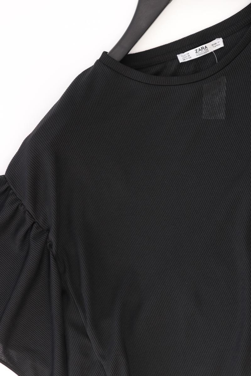 Zara Classic Shirt Gr. M Weite Ärmel schwarz