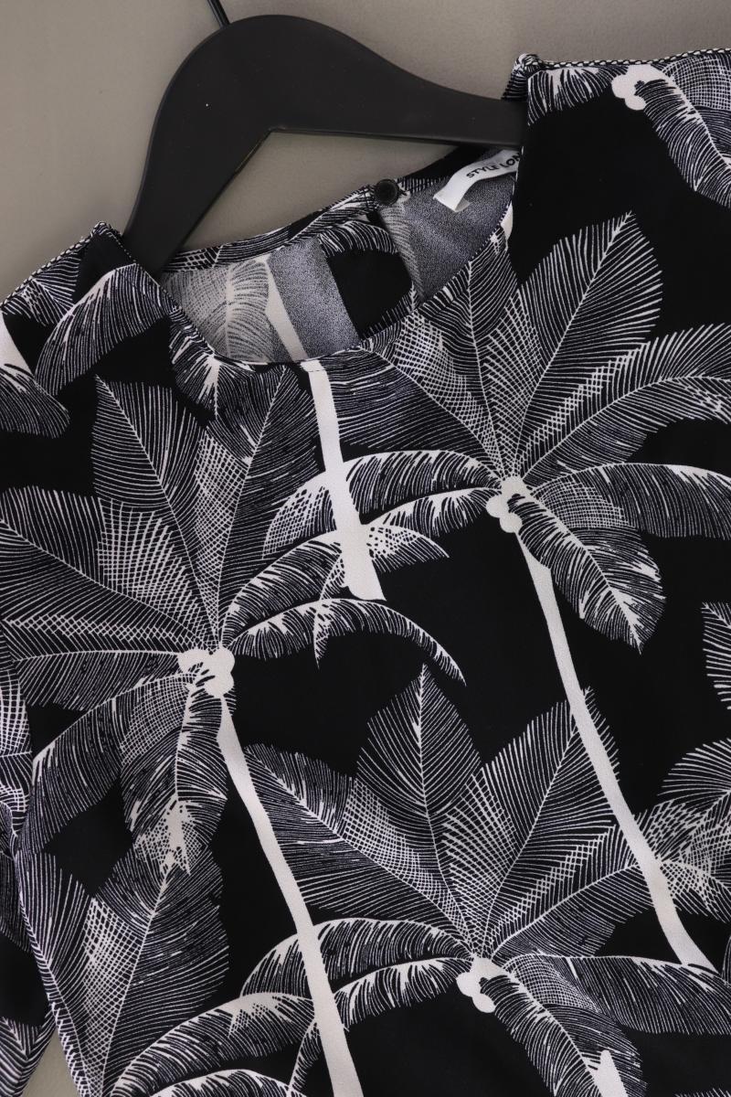 Style London Bluse Gr. XS 3/4 Ärmel schwarz aus Polyester
