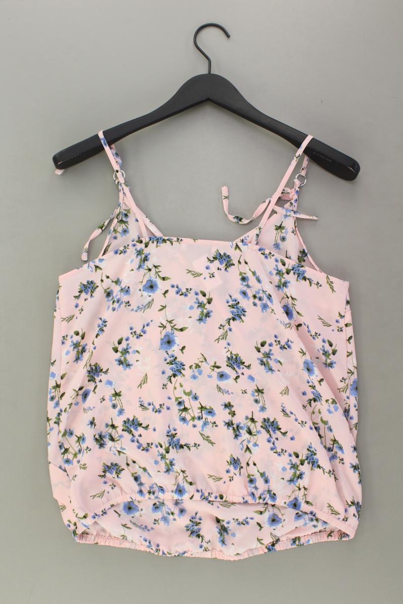 Reserved Spaghetti-Top Gr. 38 mit Blumenmuster rosa aus Polyester