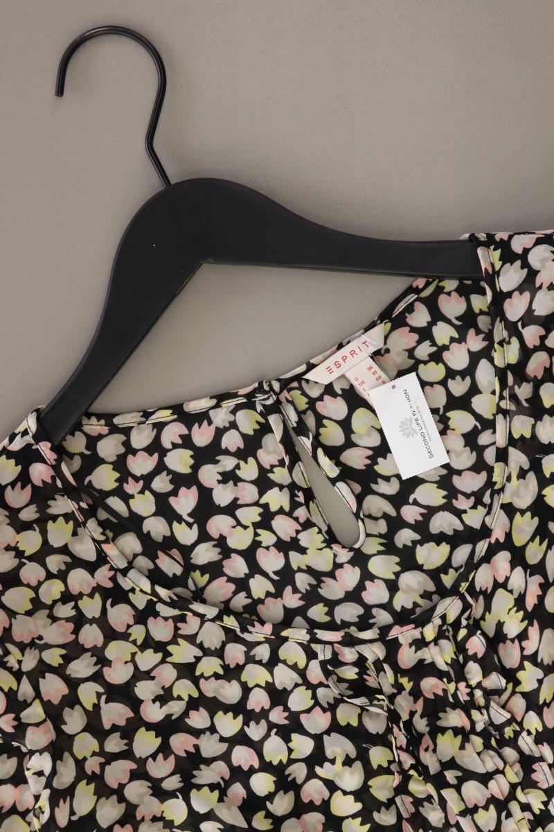 Esprit Rüschenbluse Gr. 36 Langarm mehrfarbig