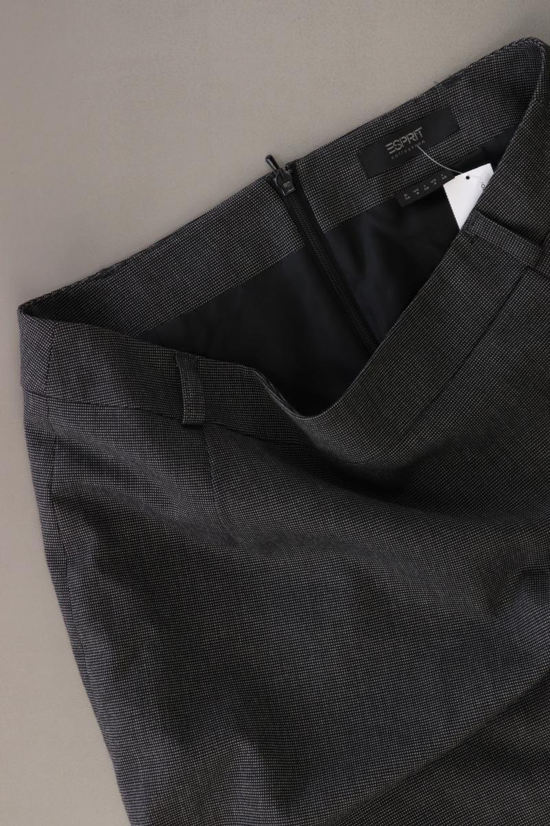 Esprit Collection Bleistiftrock Gr. 34 grau aus Polyester