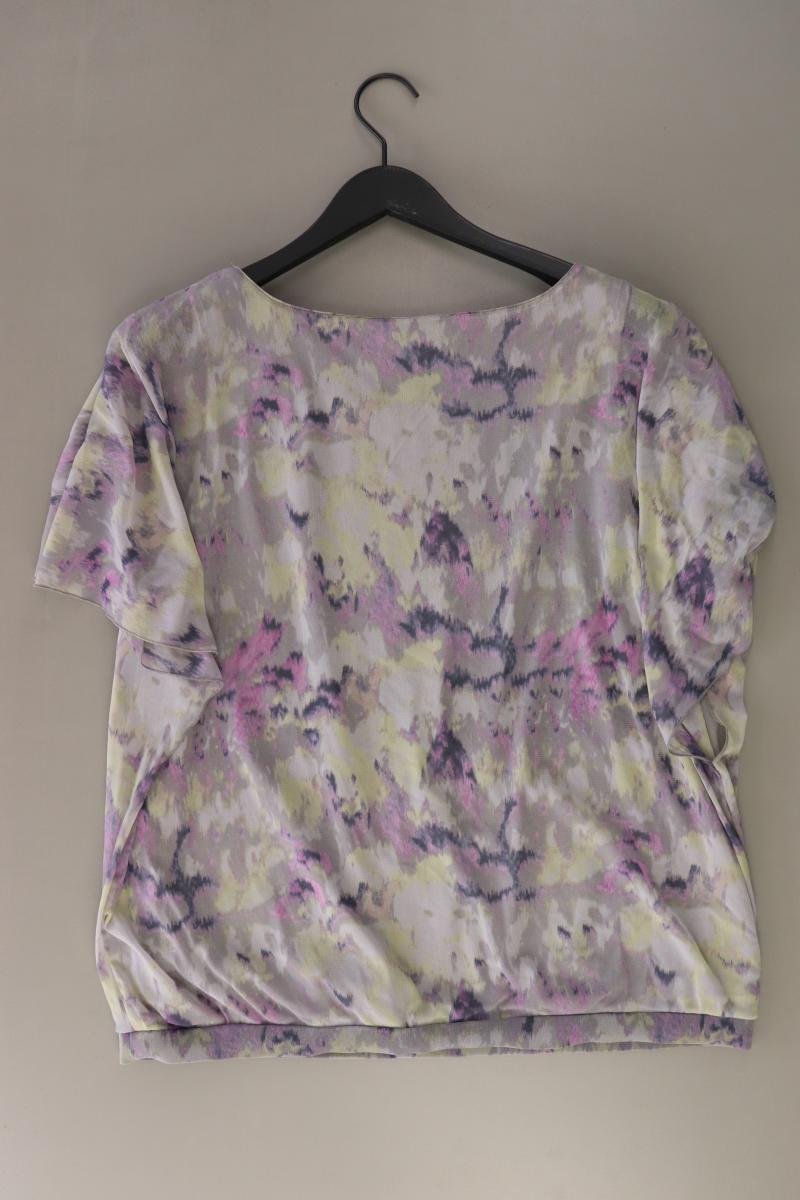 Tom Tailor Classic Bluse Gr. XXXL mit Batikmuster lila aus Polyamid