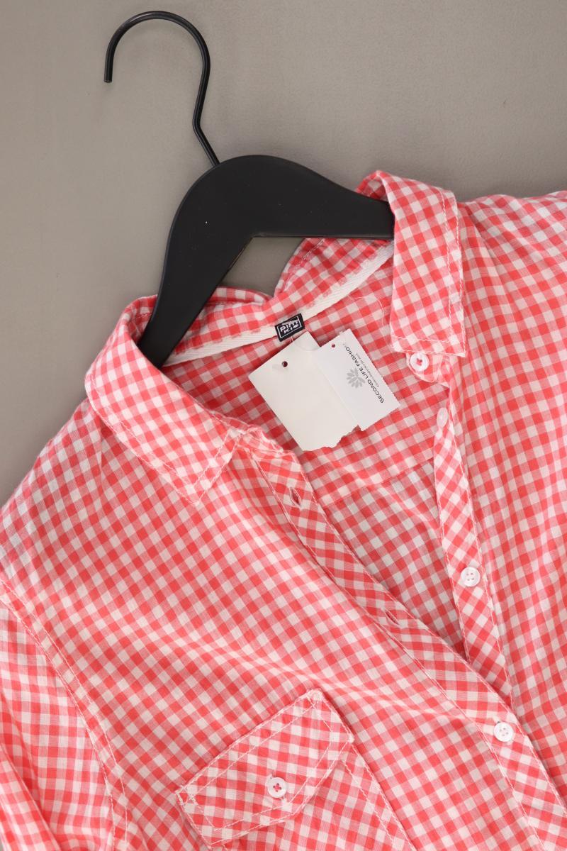 Pimkie Karobluse Gr. 40 kariert neu mit Etikett Langarm rot aus Baumwolle