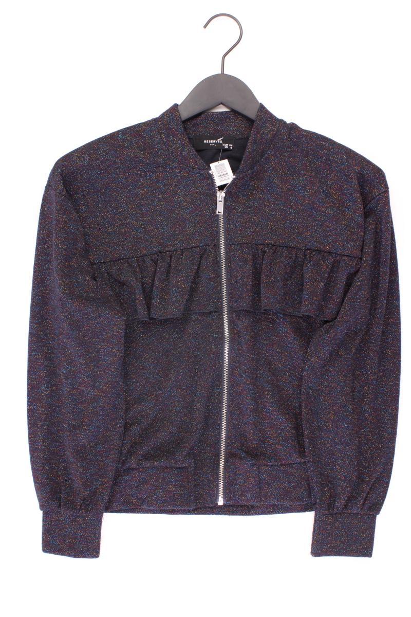 Reserved Cardigan Gr. 34 neuwertig Langarm schwarz aus Polyester
