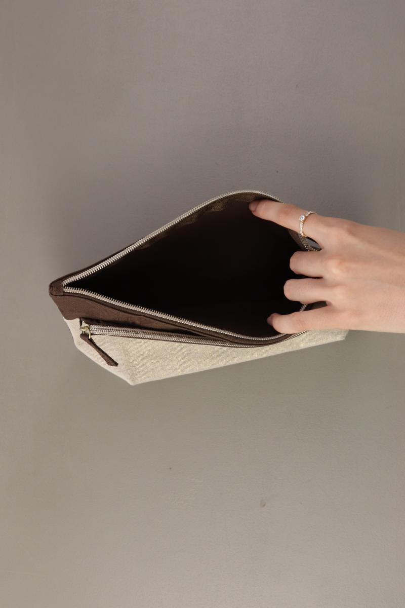 Kosmetiktasche neuwertig braun