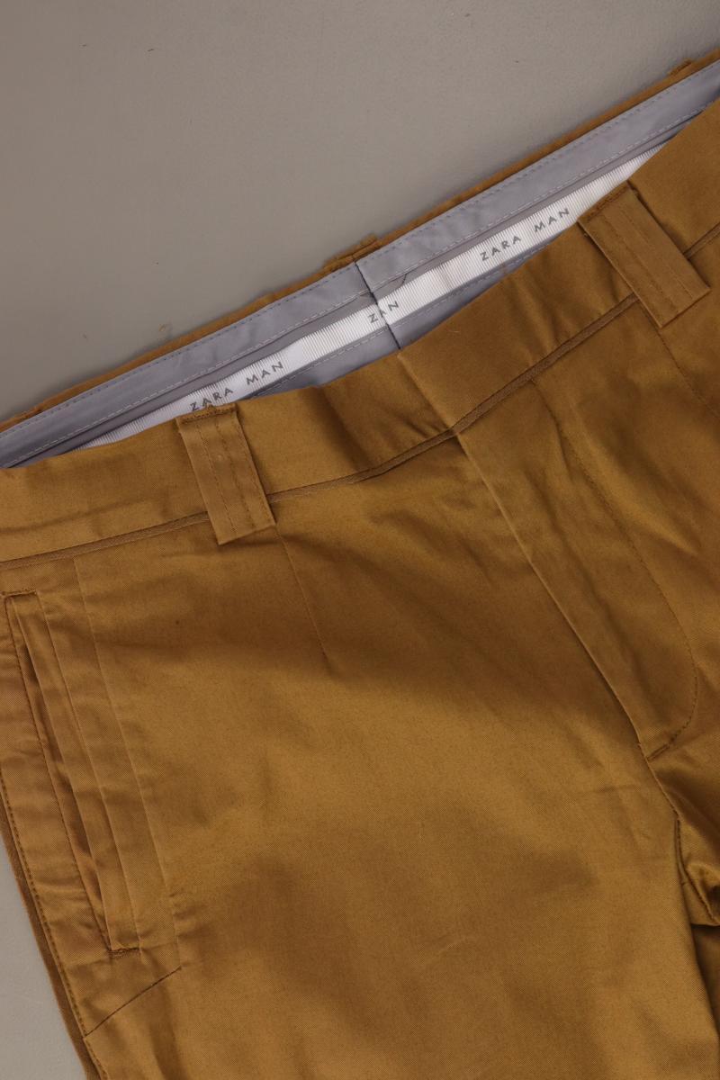 Zara Hose für Herren Gr. W30 braun aus Baumwolle