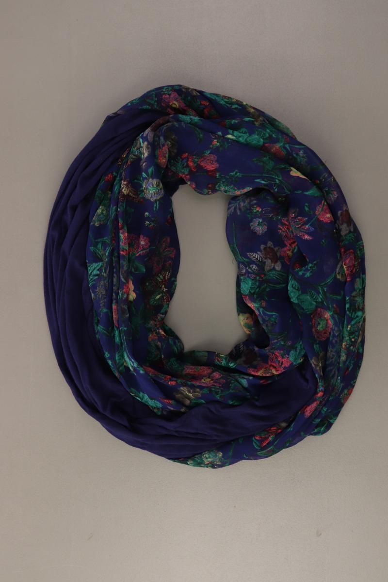 Street One Loop mit Blumenmuster blau