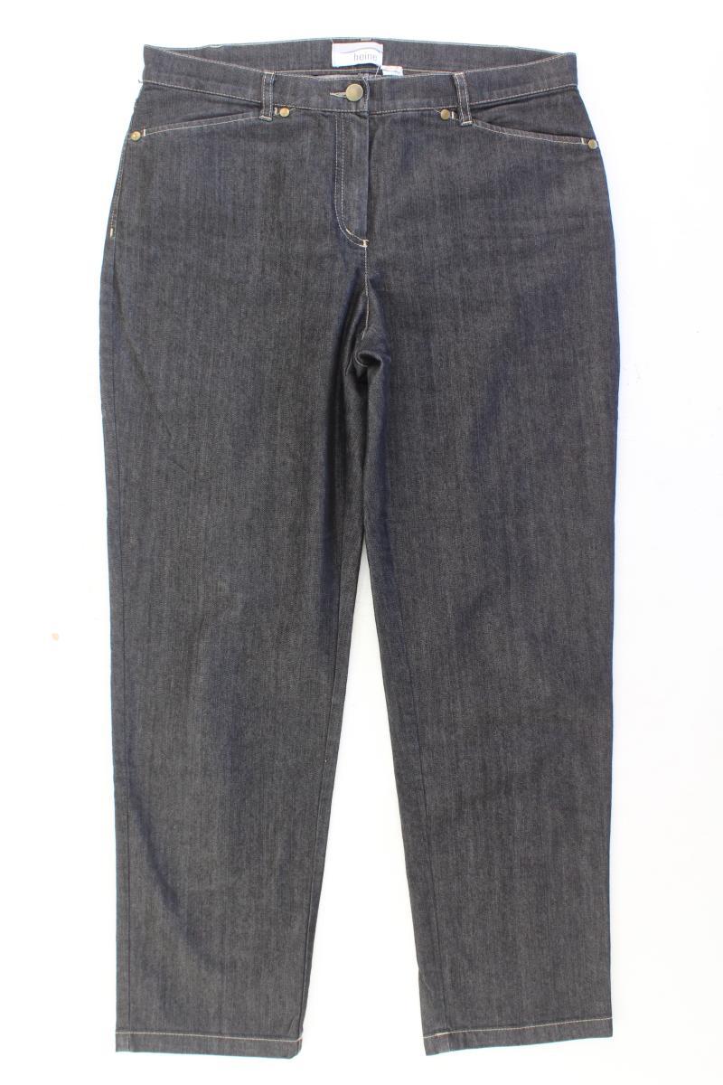 Heine Straight Jeans Gr. 40 Vintage blau aus Baumwolle