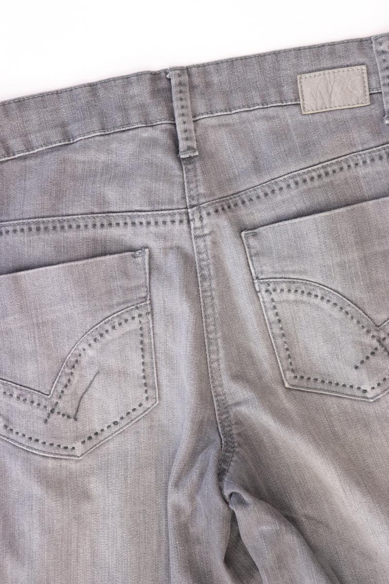 MAC Mom Jeans Gr. 36/L30 Modell Melanie Britain grau aus Baumwolle