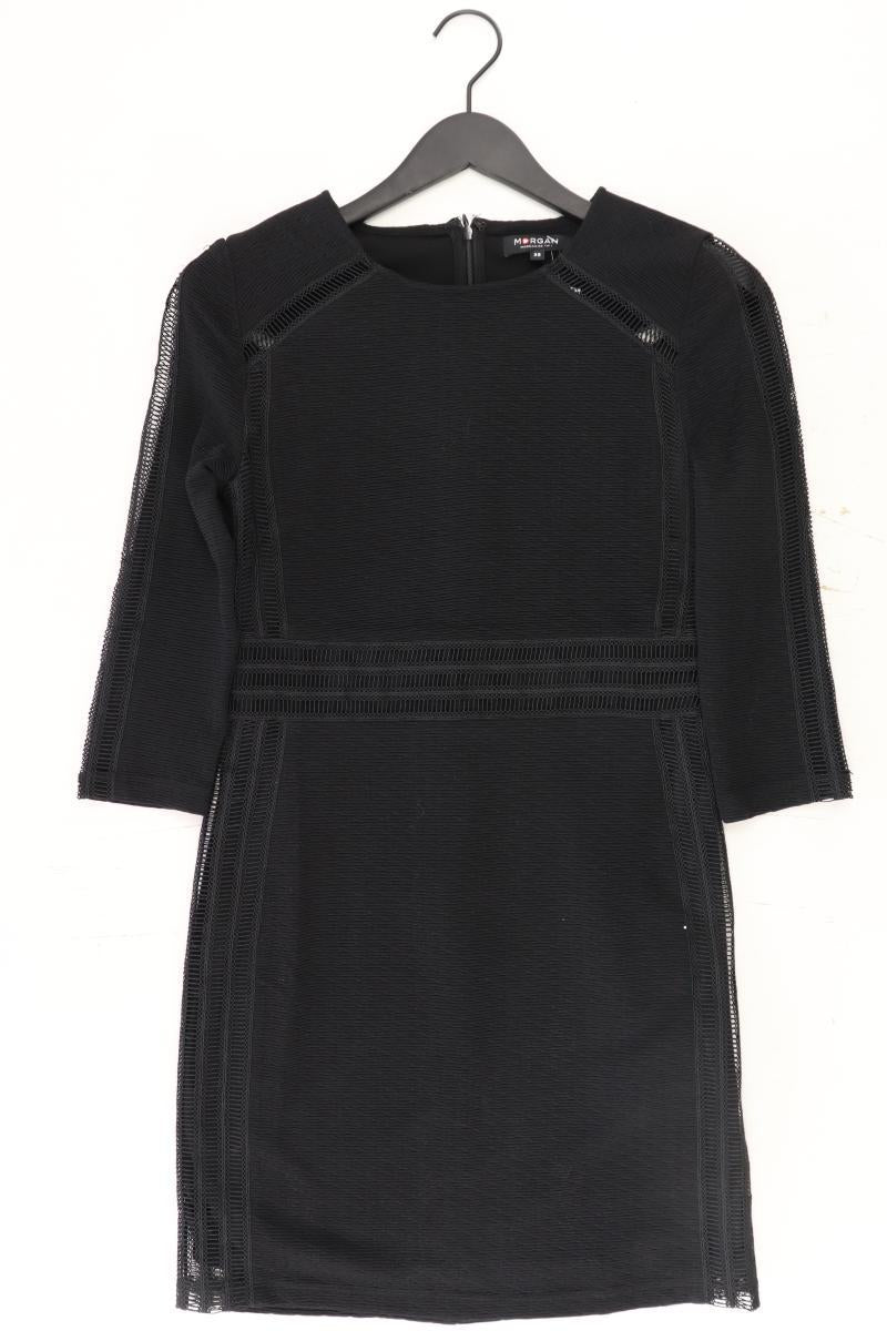 Morgan Stretchkleid Gr. 38 3/4 Ärmel schwarz aus Polyester