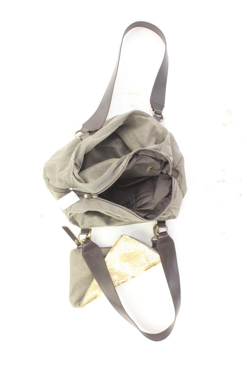 s.Oliver Henkeltasche mit Pailletten braun