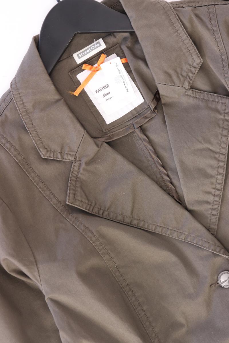Street One Classic Blazer Gr. 42 grau aus Baumwolle