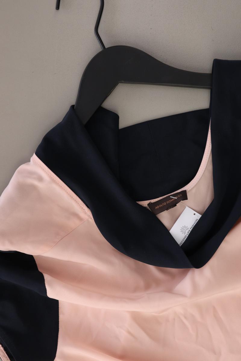 ADOLFO DOMINGUEZ Kurzarmbluse Gr. 44 rosa aus Polyester