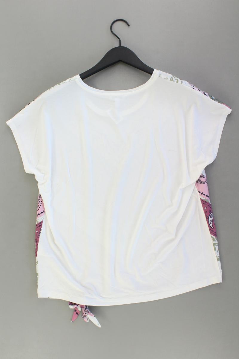 Gina Laura Printshirt Gr. M Kurzarm mehrfarbig aus Polyester