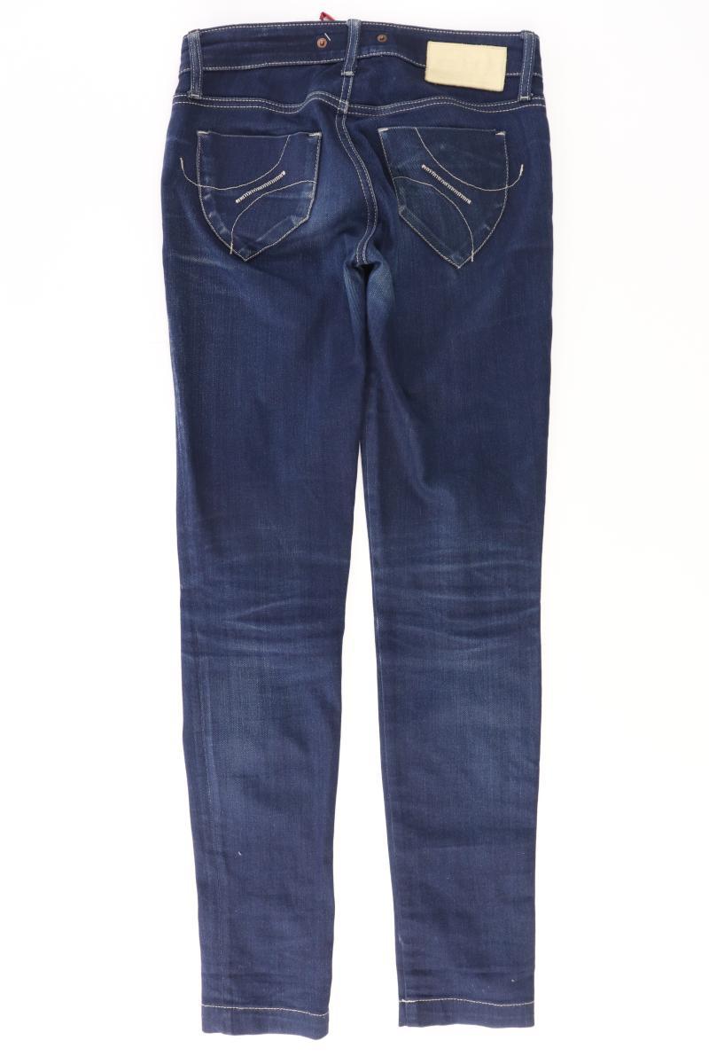 Fornarina Skinny Jeans Gr. W25 blau aus Baumwolle