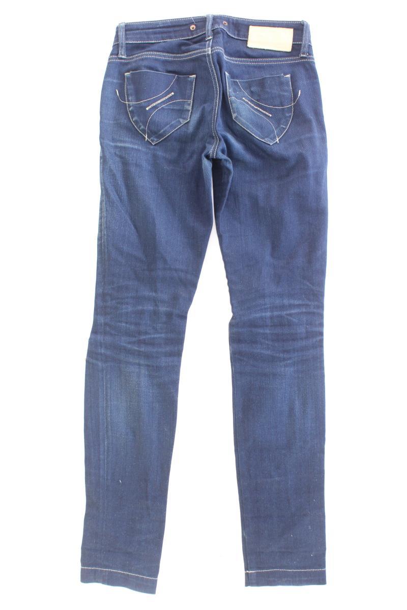 Fornarina Skinny Jeans Gr. 36 blau aus Baumwolle