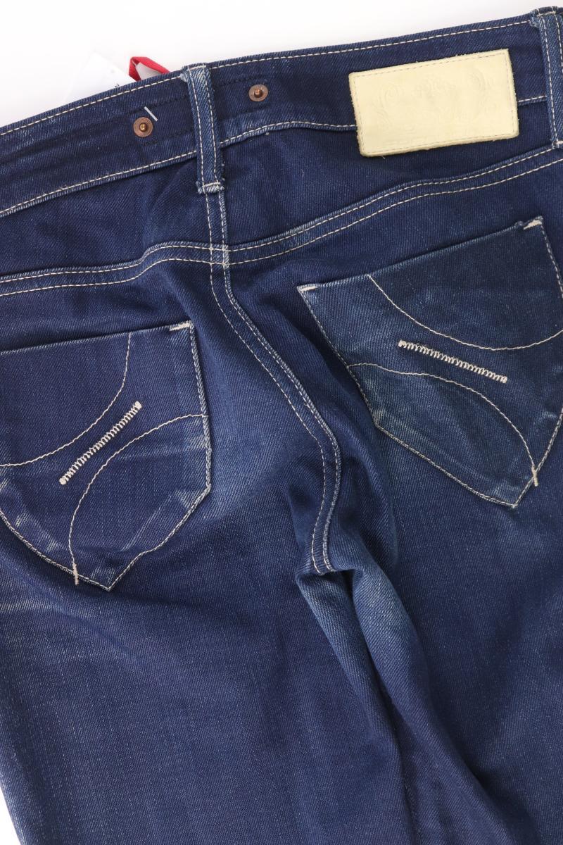 Fornarina Skinny Jeans Gr. W25 blau aus Baumwolle