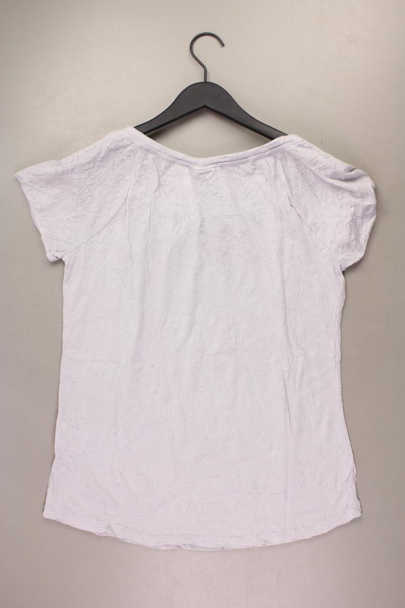 Street One T-Shirt Gr. 42 Kurzarm grau aus Polyester