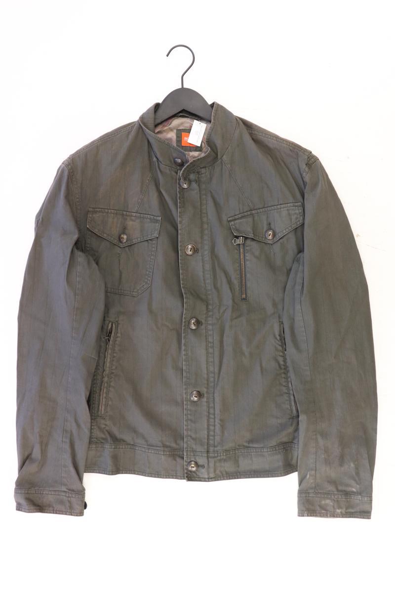 BOSS by Hugo Boss Lange Jacke Gr. 42 olivgrün