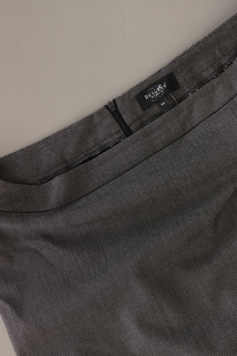 Bexleys Bleistiftrock Gr. 40 grau aus Polyester