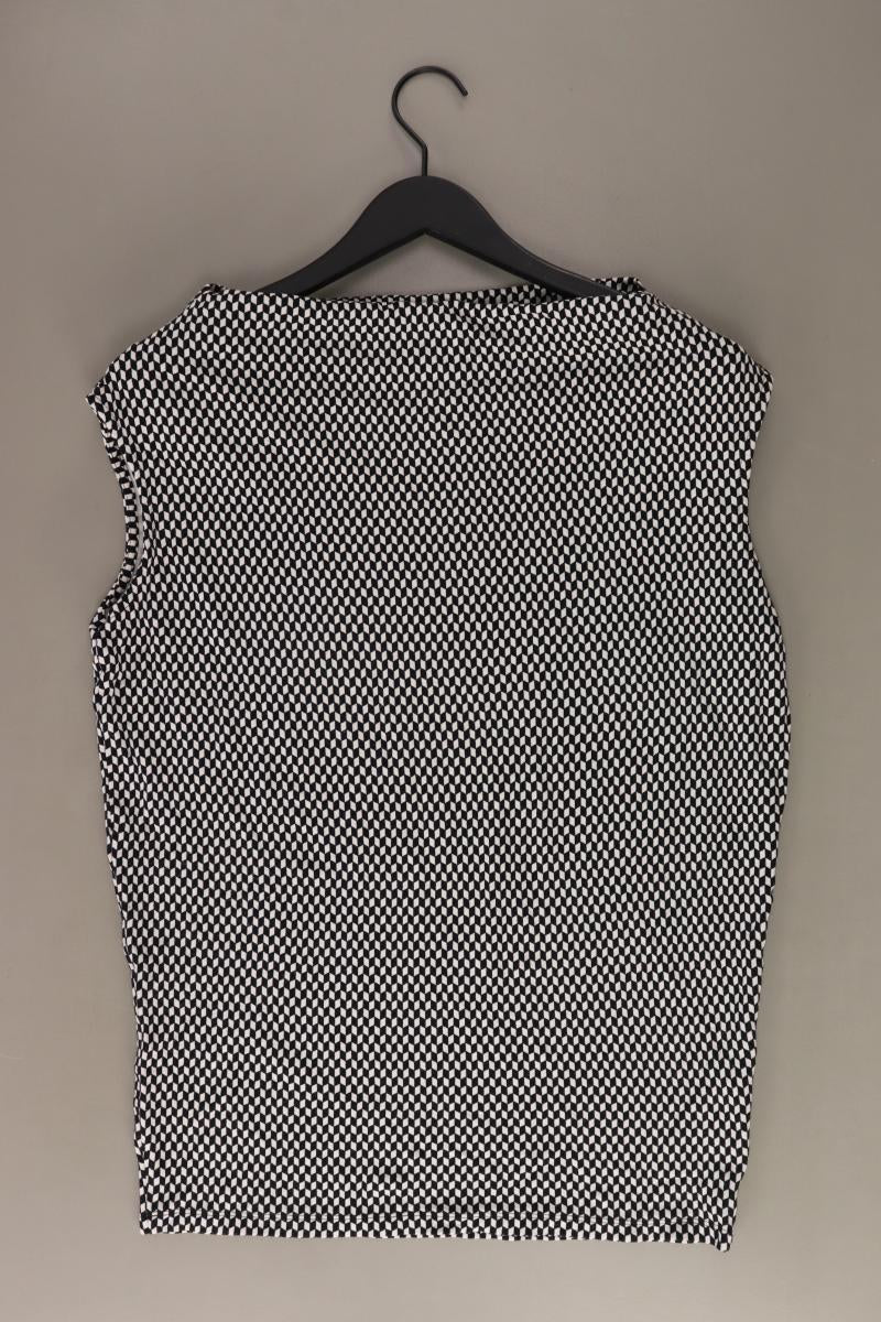 Mohito Oversize-Shirt Gr. S geometrisches Muster Ärmellos schwarz