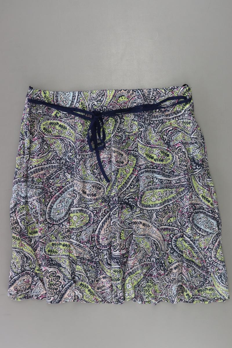 Charles Vögele Rock Gr. 44 mit Paisleymuster mehrfarbig aus Polyester