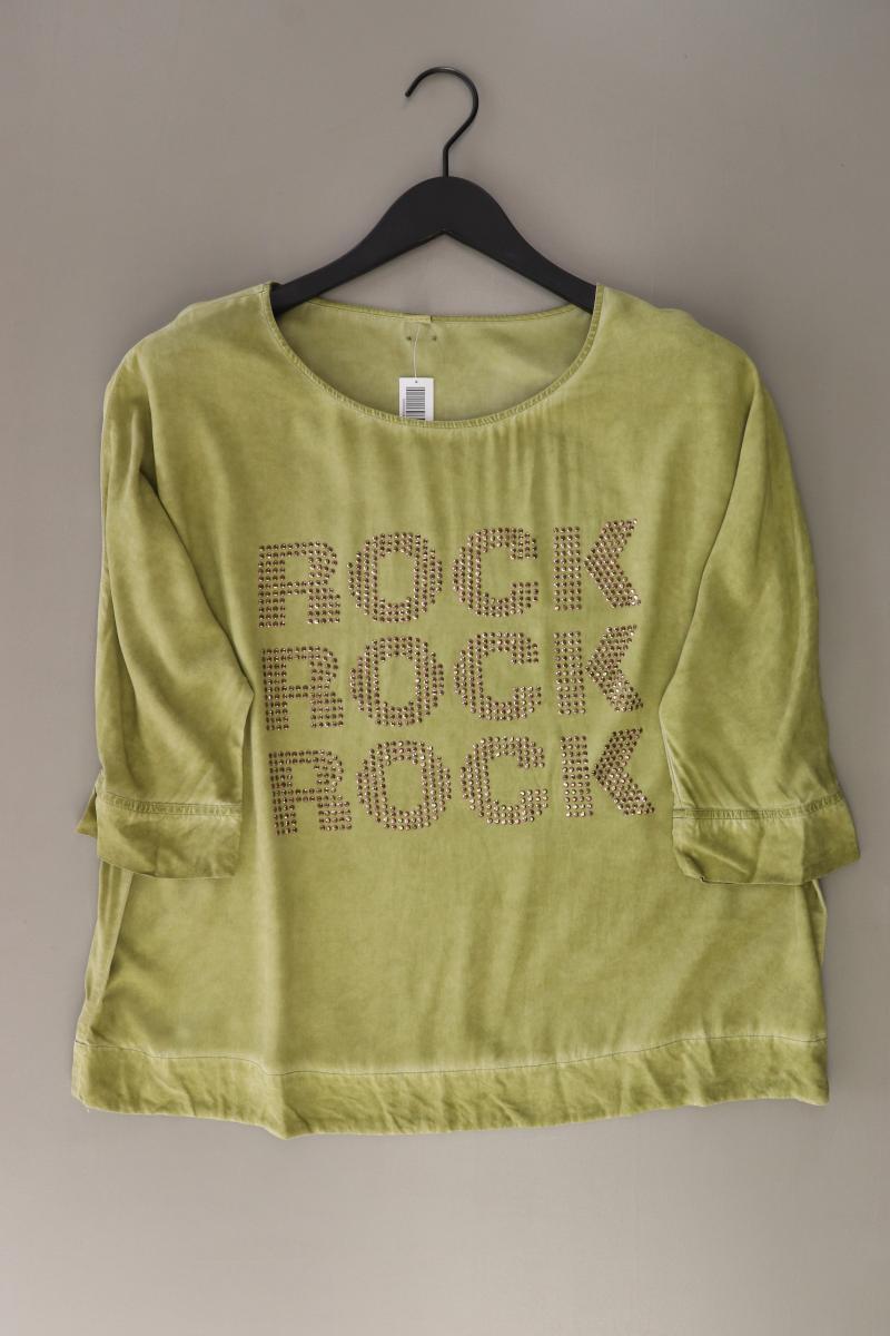 s.Oliver Oversize-Bluse Gr. 36 3/4 Ärmel olivgrün