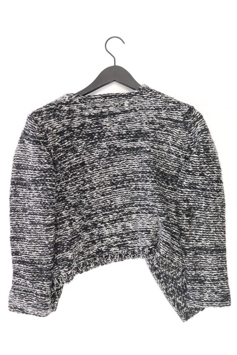 Strickjacke Gr. XL Langarm grau aus Polyacryl