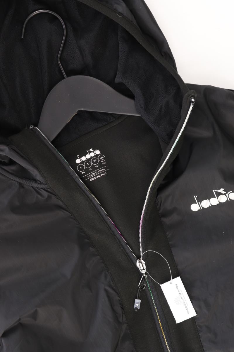 diadora Kapuzenjacke Gr. S schwarz aus Polyester
