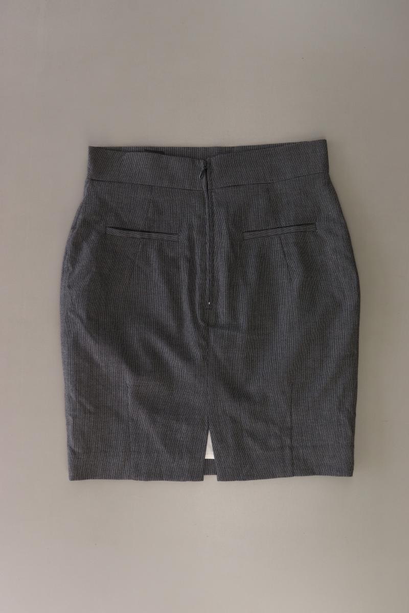 H&M Bleistiftrock Gr. 38 grau aus Polyester