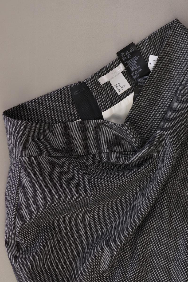 H&M Bleistiftrock Gr. 38 grau aus Polyester