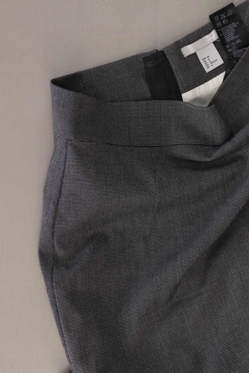 H&M Bleistiftrock Gr. 38 grau aus Polyester