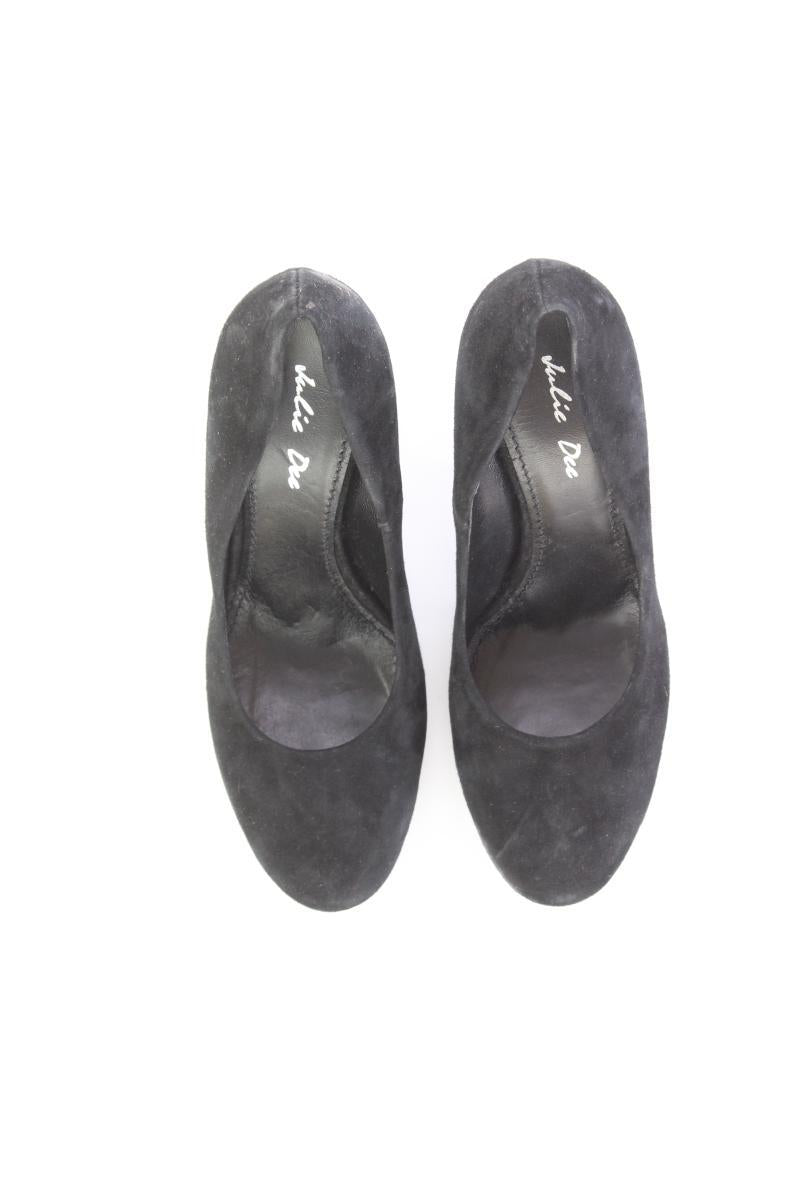 Julie Dee Pumps Gr. 36 schwarz aus Leder