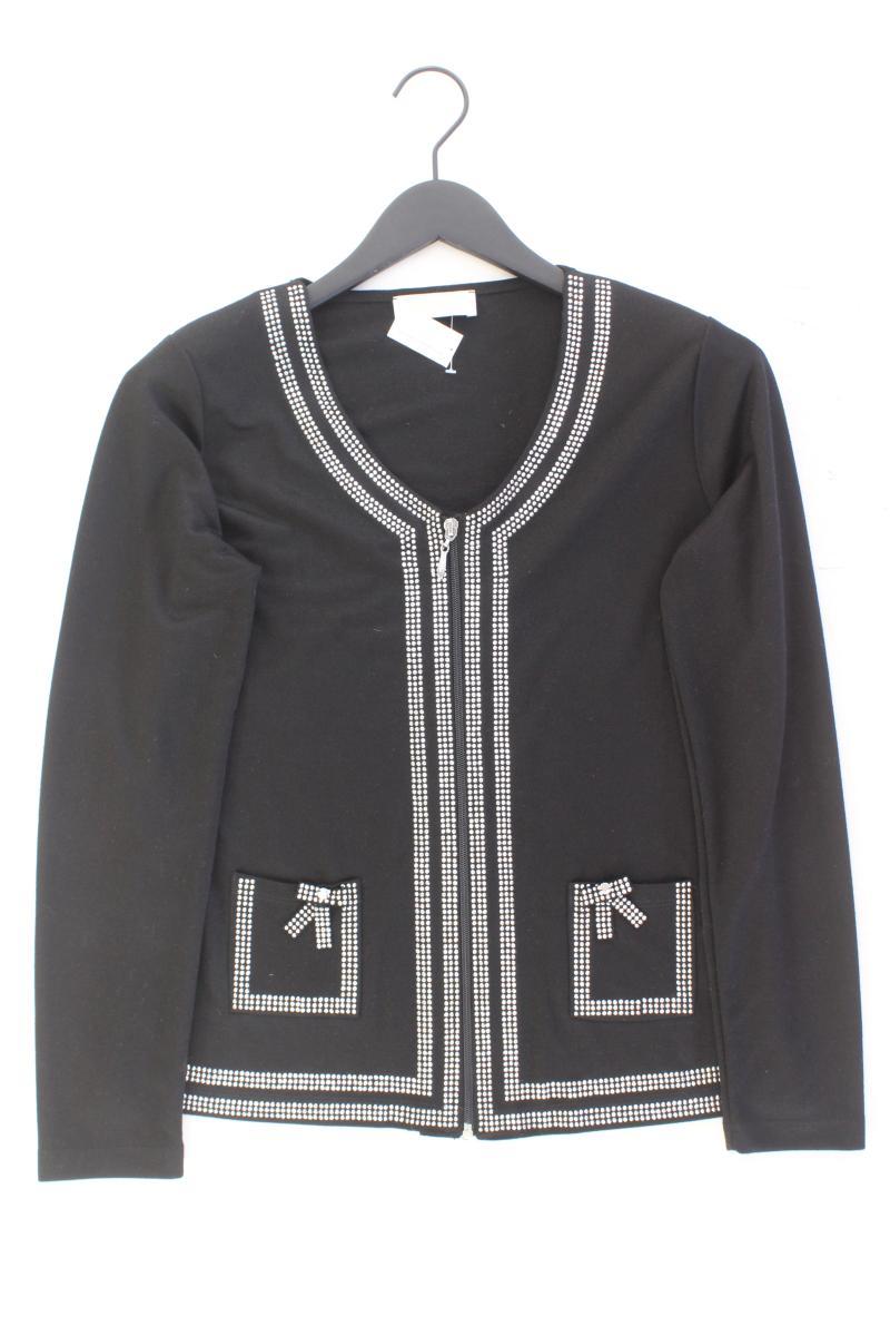 Cardigan Gr. M Langarm schwarz aus Viskose