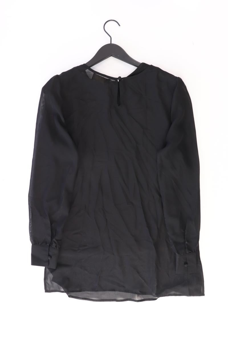 Alfredo Pauly Bluse mit Top Gr. 38 Langarm mit Pailletten schwarz aus Polyester