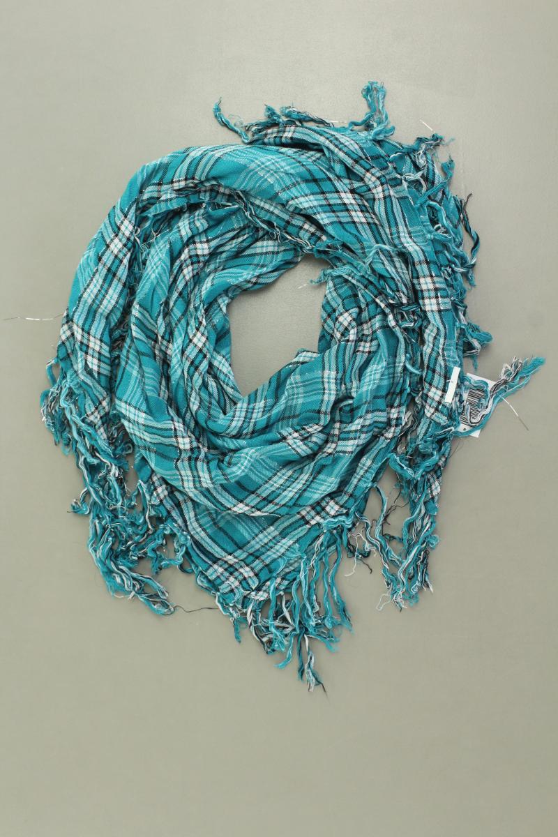 Tuch kariert türkis