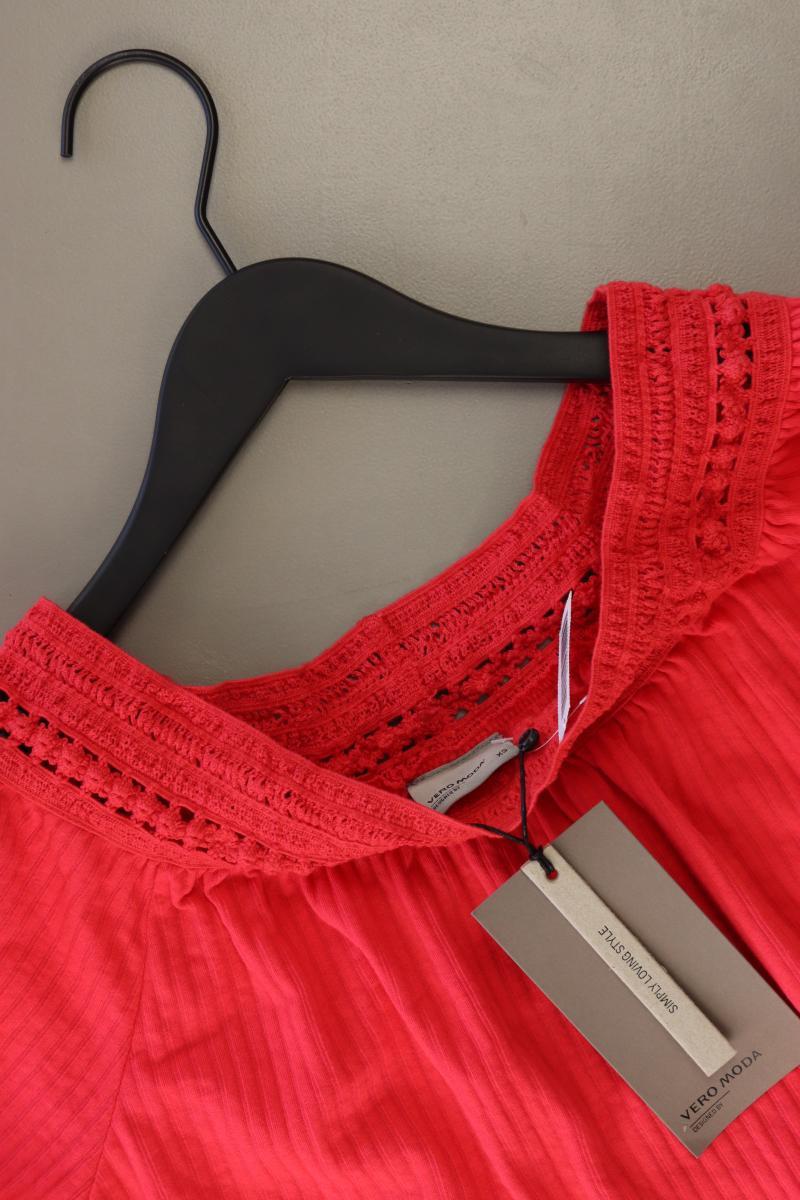 Vero Moda Kurzarmbluse Gr. XS neu mit Etikett Neupreis: 24,99€! rot
