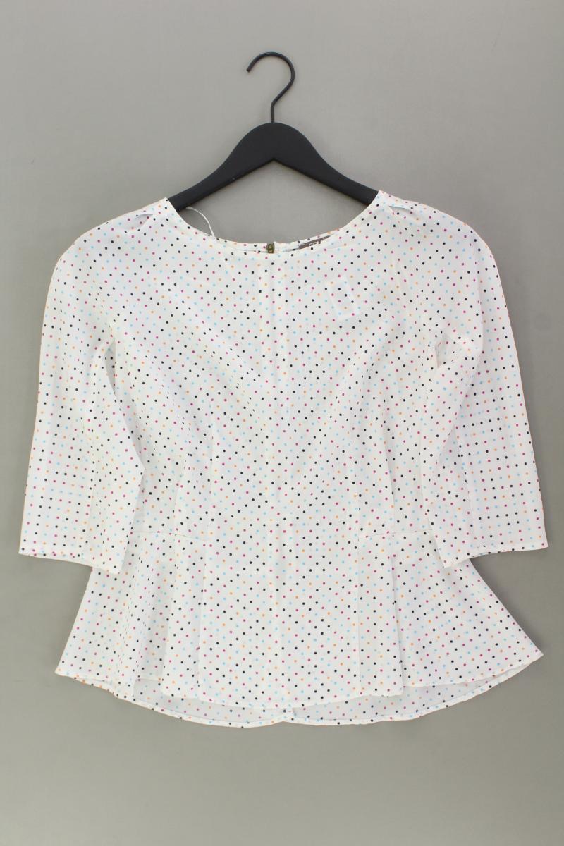 Grain de Malice Bluse Gr. 36 gepunktet 3/4 Ärmel mehrfarbig aus Polyester